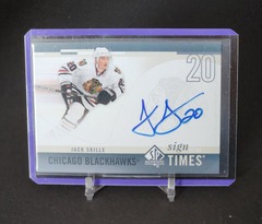 2010-11 SP Authentic Sign of the Times Jack Skille #SOT-JS Auto